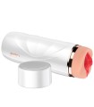 SHEQU - RILEY MASTURBADOR VAGINA CON VIBRACIÓN Y SUCCIONADOR
