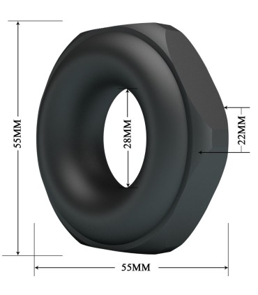 CRAZY BULL JARVIUS ANILLO SILICONA MODELO 14