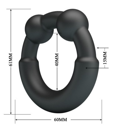 CRAZY BULL MECO ANILLO SILICONA MODELO 15