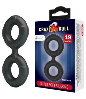 CRAZY BULL RADWAN ANILLO DOBLE SILICONA MODELO 19