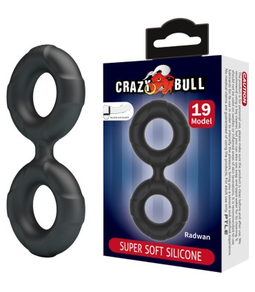 CRAZY BULL RADWAN ANILLO DOBLE SILICONA MODELO 19