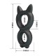 CRAZY BULL TORAN ANILLO DOBLE SILICONA MODELO 20