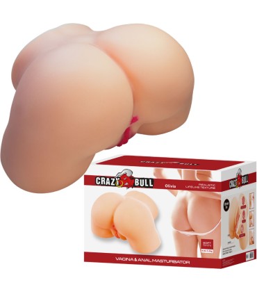 CRAZY BULL OLIVIA TRASERO FEMENINO REALISTA VAGINA Y ANAL 55 KG