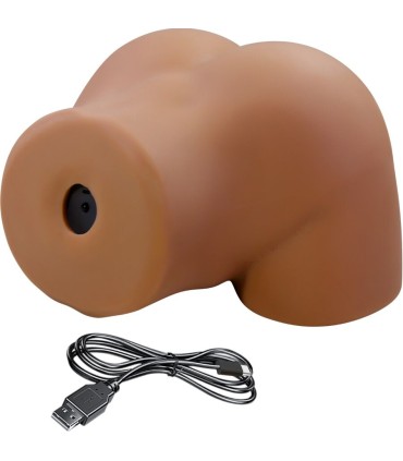 CRAZY BULL GERIANN TRASERO FEMENINO REALISTA VIBRADOR SUCCIONADOR CON SONIDO 55 KG