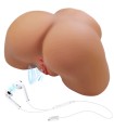 CRAZY BULL - ILANA TRASERO FEMENINO REALISTA VIBRADOR & SUCCIONADOR CON SONIDO 6.8 KG