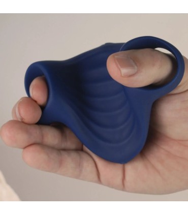 ROCKS OFF PALM MASTURBADOR VIBRADOR FLEXIBLE AZUL