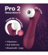 SATISFYER PRO 2 GENERACION 3 GRANATE BLUETOOTH APP