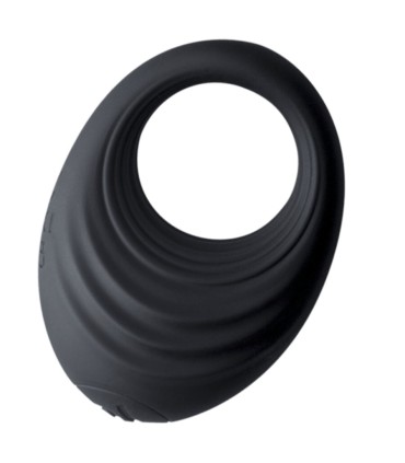 ROCKS OFF SPIRE ANILLO VIBRADOR PARA EL PENE NEGRO