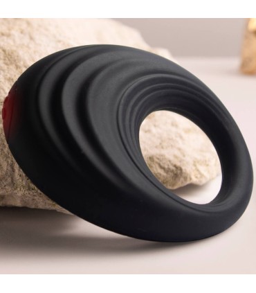 ROCKS OFF SPIRE ANILLO VIBRADOR PARA EL PENE NEGRO