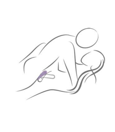 ROCKS OFF SPIRE ANILLO VIBRADOR PARA EL PENE NEGRO