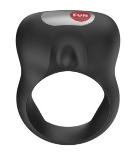 FUN FACTORY STEADY ANILLO VIBRADOR PENE NEGRO