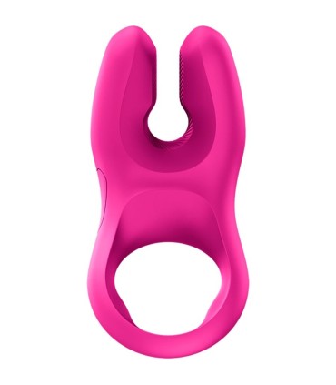 FUN FACTORY NOS PRO ANILLO VIBRADOR PENE MAGENTA