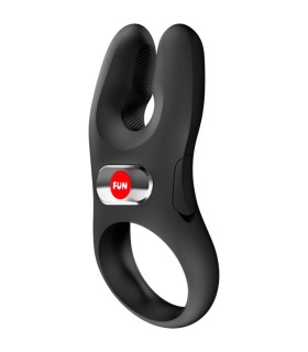 FUN FACTORY NOS PRO ANILLO VIBRADOR PENE NEGRO