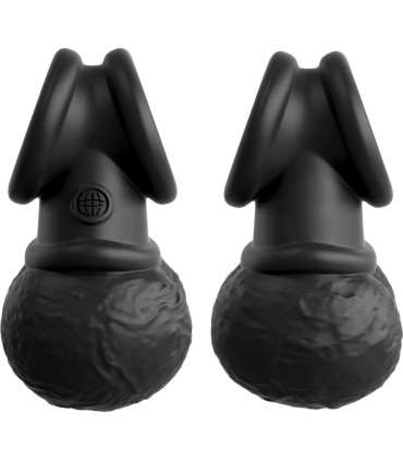 KING COCK TESTICULOS BALANCEANTES EJERCITADOR CON PESO SILICONA