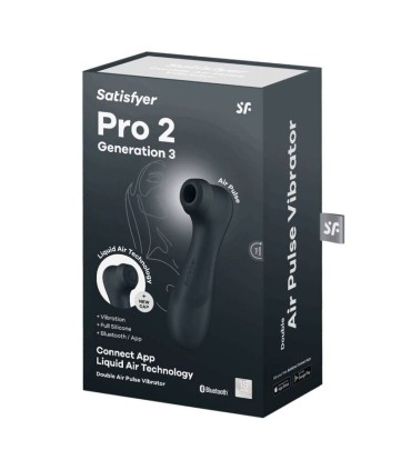 SATISFYER PRO 2 GENERACION 3 NEGRO BLUETOOTH APP