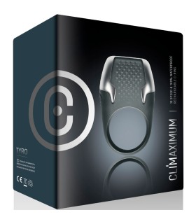 CLIMAXIMUM TYRO ANILLO VIBRADOR PARA PENE LUCES LED