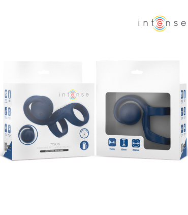 INTENSE TYSON ANILLO POTENCIADOR CON CARACOL VIBRADOR O 32 CM