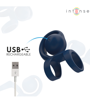 INTENSE TYSON ANILLO POTENCIADOR CON CARACOL VIBRADOR O 32 CM