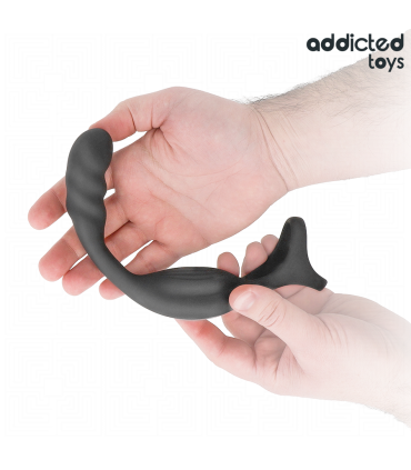 ADDICTED TOYS ANILLO DOBLE VIBRADOR PROSTATICO CONTROL REMOTO