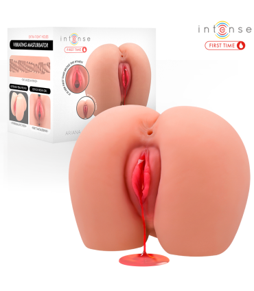 INTENSE FIRST TIME ARIANA VAGINA VIBRADORA VIRGEN CON HIMEN Y SANGRADO