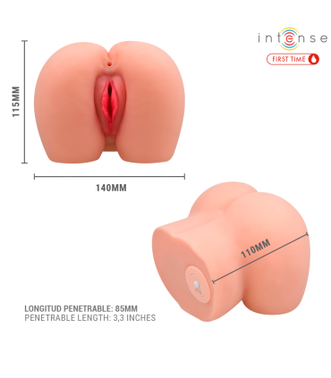 INTENSE FIRST TIME ARIANA VAGINA VIBRADORA VIRGEN CON HIMEN Y SANGRADO