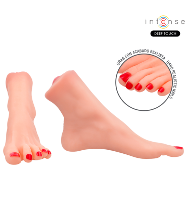 INTENSE DEEP TOUCH GABBIE MASTUBADOR DE DOS PIEZAS EN FORMA DE PIE