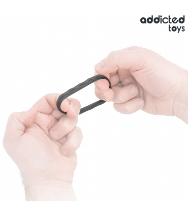 ADDICTED TOYS SET ANILLOS PENE TEXTURIZADOS 4 TAMANOS