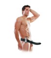 FETISH FANTASY SERIES - ARNÉS VIBRADOR HUECO 19 CM NEGRO