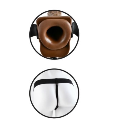 FETISH FANTASY SERIES STRAP ON HUECO CON TESTICULOS 178 CM