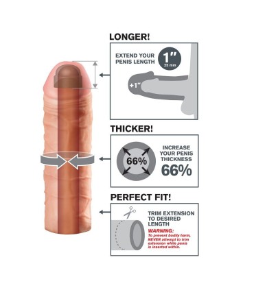 FANTASY X TENSIONS MEGA 1 EXTENSION PARA EL PENE