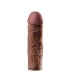 FANTASY X TENSIONS MEGA 2 EXTENSION MARRON PARA EL PENE