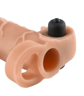 FANTASY X TENSIONS EXTENSION PARA EL PENE CON VIBRADOR REAL FEEL 2