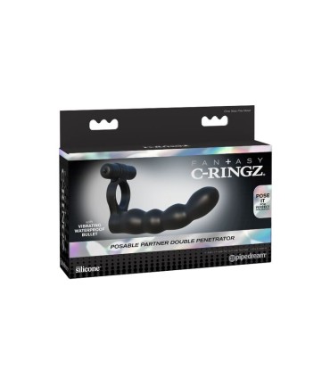 FANTASY C RINGZ ANILLO DOBLE PENETRACION POSABLE