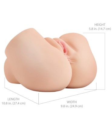 PDX ELITE BACK THAT ASS UP MASTURBADOR VAGINA Y ANO REALISTICO CON VIBRACION