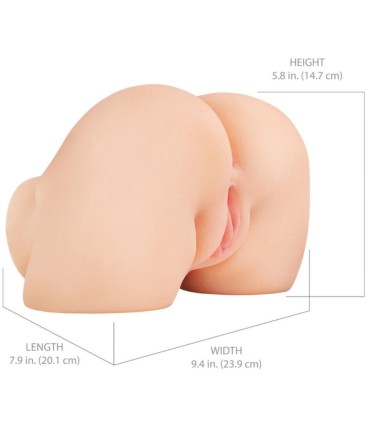 PDX ELITE SHAKETHAT ASS MASTURBADOR VAGINA Y ANO REALISTICO CON VIBRACION