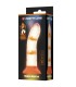 PRETTY LOVE MAGICAL NIGHTFALL DILDO SIN VIBRACION LUMINOSO NARANJA