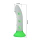 PRETTY LOVE MAGICAL NIGHTFALL DILDO SIN VIBRACION LUMINOSO VERDE