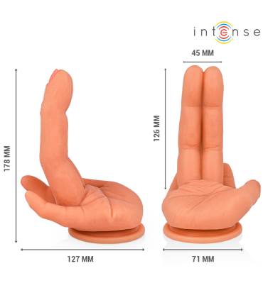 INTENSE LEELA ESTIMULADOR PUNTOG MANO FLEXIBLE 126 CM