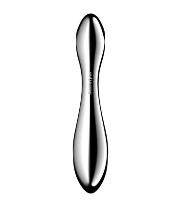 SATISFYER PURE GRAVITY 2 DILDO ACERO INOXIDABLE DOBLE USO