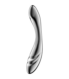 SATISFYER PURE GRAVITY 3 DILDO ACERO INOXIDABLE DOBLE USO