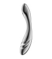 SATISFYER - PURE GRAVITY 3 DILDO ACERO INOXIDABLE DOBLE USO