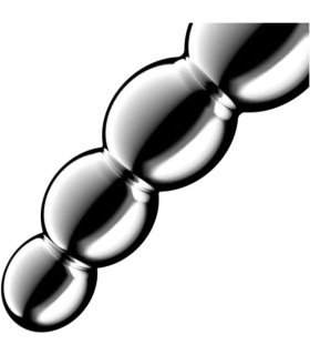 SATISFYER STAR FORCE 1 DILDO ACERO INOXIDABLE DOBLE USO