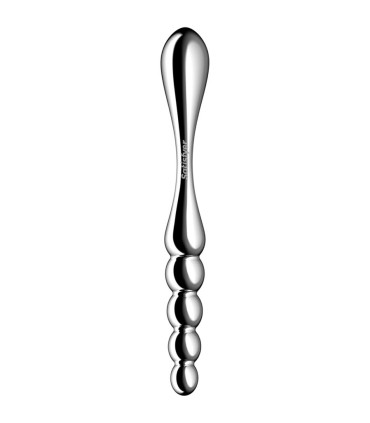 SATISFYER STAR FORCE 1 DILDO ACERO INOXIDABLE DOBLE USO