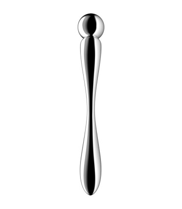 SATISFYER STAR FORCE 2 DILDO ACERO INOXIDABLE DOBLE USO