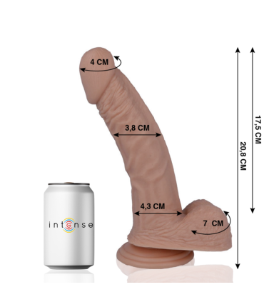 MR INTENSE 23 PENE REALISTICO 208 CM O 38 CM