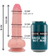 ROCKARMY MUSTANG DILDO REALISTICO LIQUID SILICONE 18 CM O 414 CM
