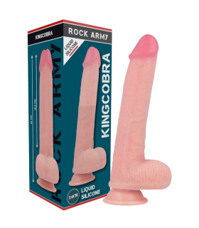 ROCKARMY KINGCOBRA DILDO REALISTICO LIQUID SILICONE 24 CM O 477 CM
