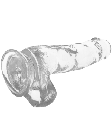 X RAY CLEAR DILDO REALISTA TRANSPARENTE 185 CM O 38 CM