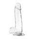 X RAY CLEAR DILDO REALISTA TRANSPARENTE 20 CM O 45 CM