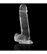 X RAY CLEAR DILDO REALISTA TRANSPARENTE 20 CM O 45 CM